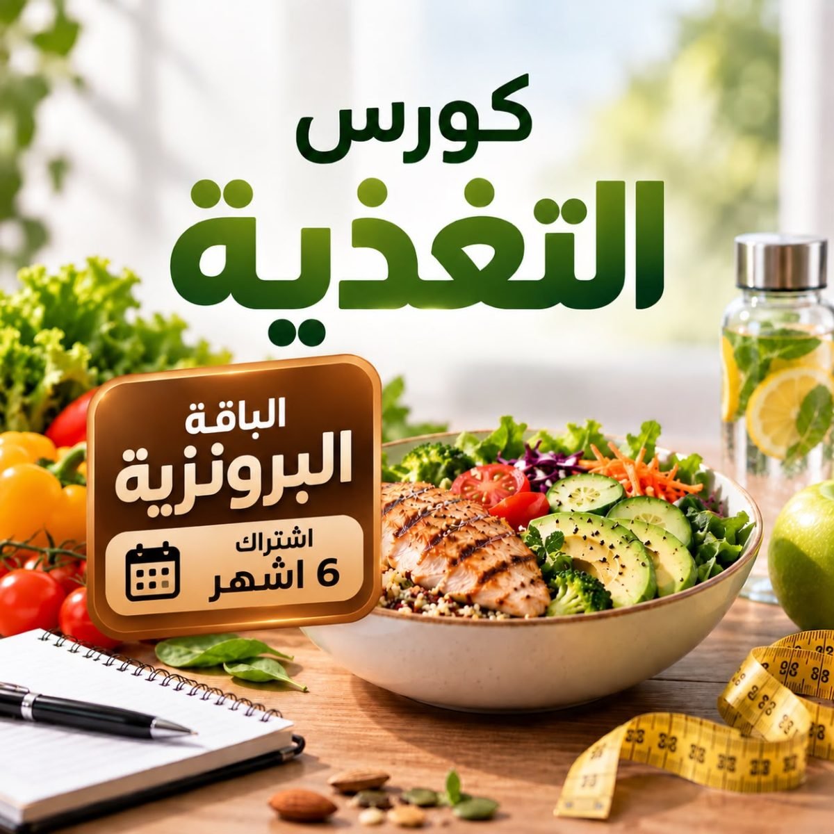 برنامج التوازن الغذائي - البرونزية - 6 أشهر
