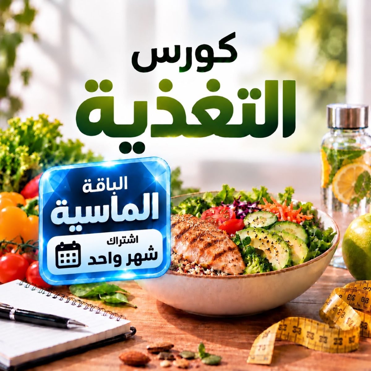 برنامج التوازن الغذائي - الماسية- 1 شهر